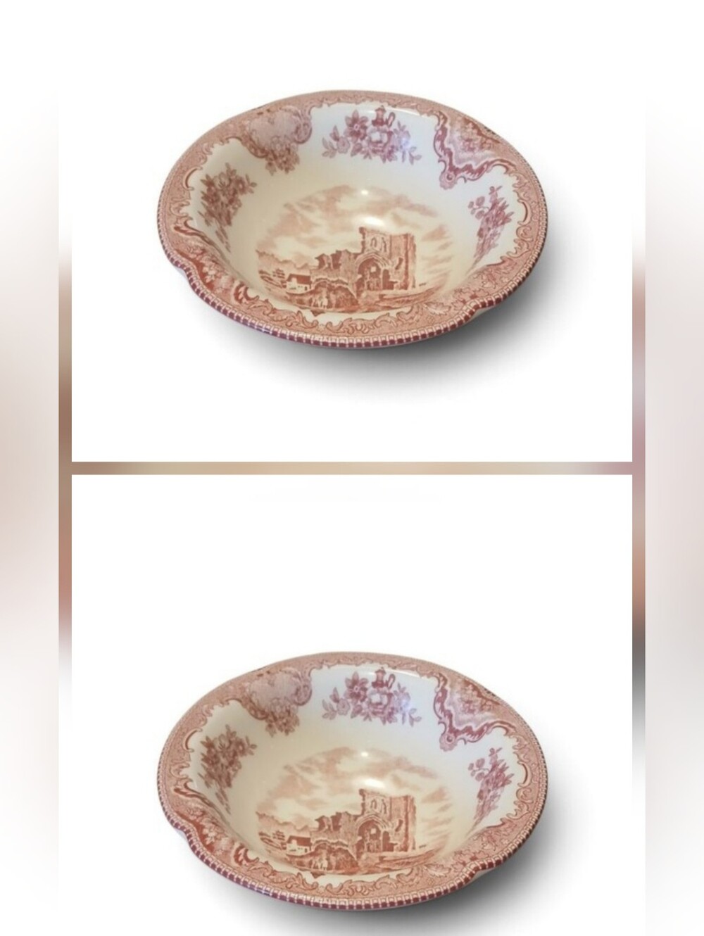 Johnson Brothers Set Of (2) Cereal Bowls 6-1/8"
